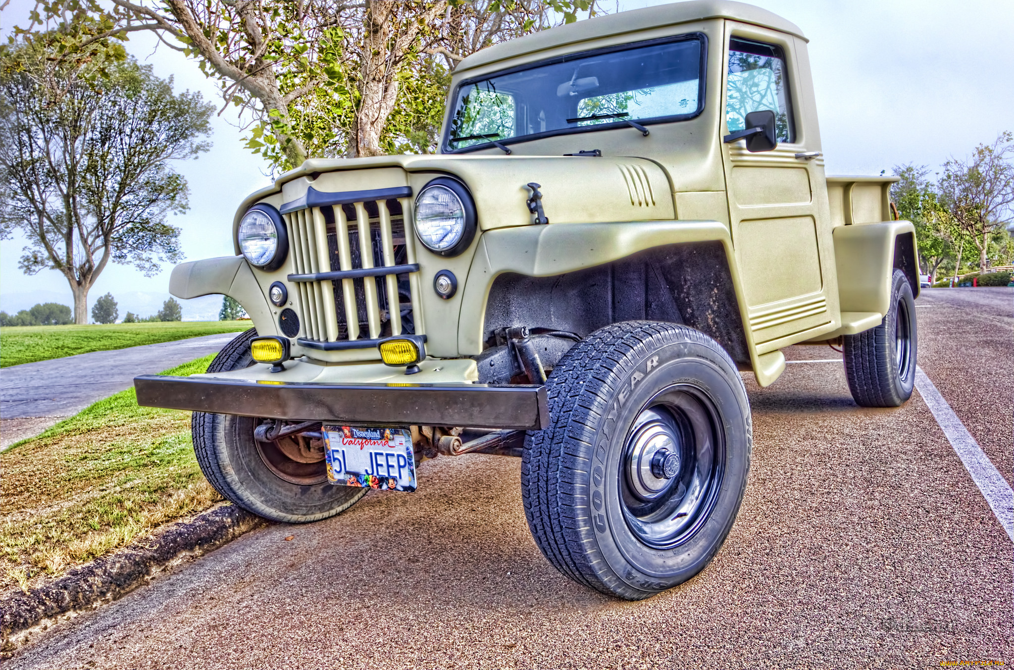 1951 willys jeep pickup, , jeep, , 